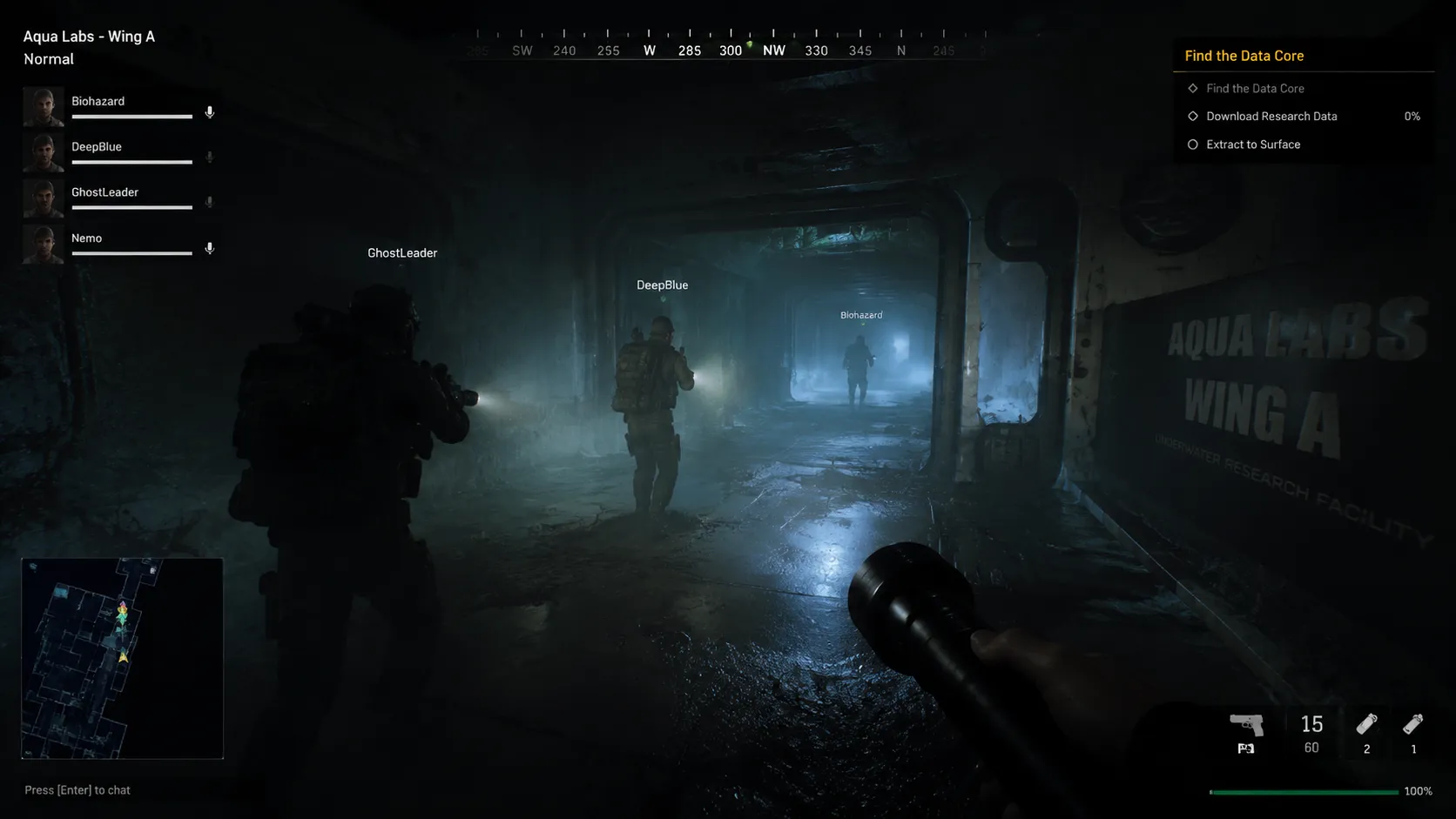 Nightfall Protocol - Deep ocean environment